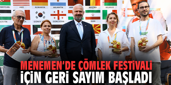 Menemen’de Çömlek Festivali için geri sayım başladı