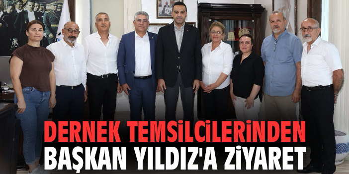 Dernek temsilcilerinden Başkan Yıldız'a ziyaret