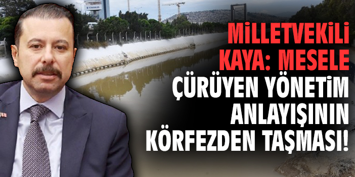 Milletvekili Kaya: Mesele çürüyen yönetim anlayışının körfezden taşması!