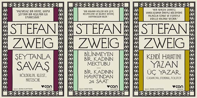 Stefan Zweig'tan üç çarpıcı eser