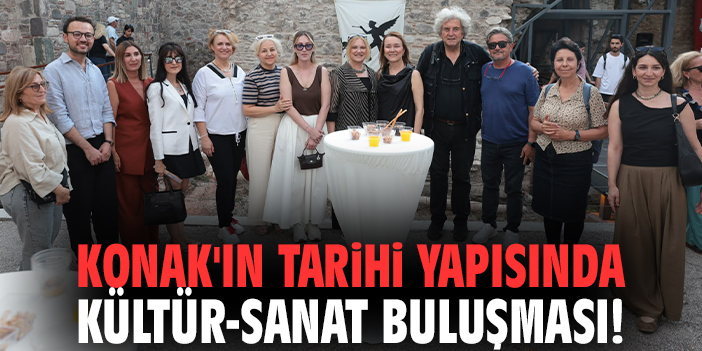 Konak'ın tarihi yapısında kültür-sanat buluşması!