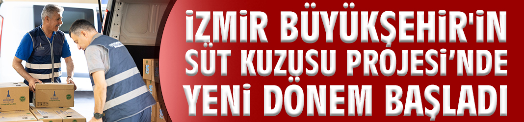 İzmir Büyükşehir'in Süt Kuzusu Projesi’nde yeni dönem başladı