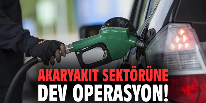 Akaryakıt sektörüne dev operasyon: 6 şirkete el konuldu! 10 şirkete kayyum atandı!