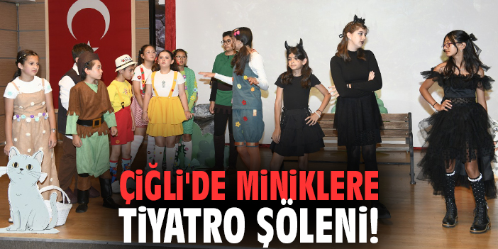 Çiğli'de miniklere tiyatro şöleni!