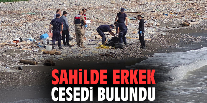 Sahilde erkek cesedi bulundu