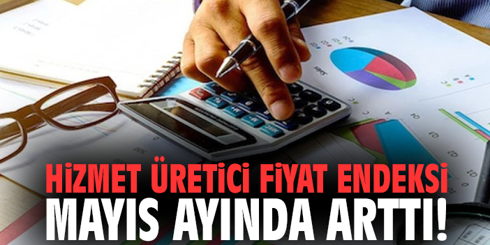 Hizmet üretici fiyat endeksi Mayıs ayında arttı!