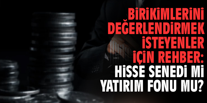Birikimlerini Değerlendirmek İsteyenler İçin Rehber: Hisse Senedi mi, Yatırım Fonu mu?