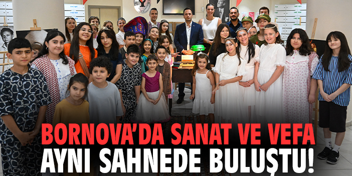 Bornova’da sanat ve vefa aynı sahnede buluştu!