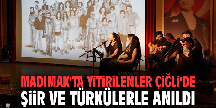 Madımak'ta yitirilenler Çiğli'de şiir ve türkülerle anıldı