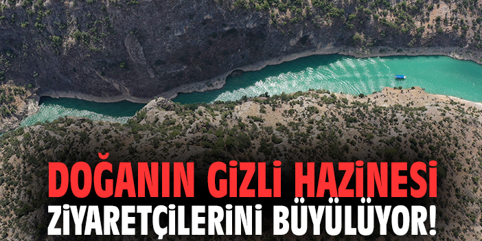 Doğanın gizli hazinesi ziyaretçilerini büyülüyor!
