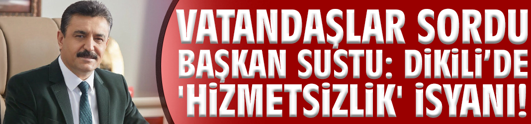 Vatandaş sordu Başkan sustu: Dikili’de yol, çöp ve sivrisinek tepkisi