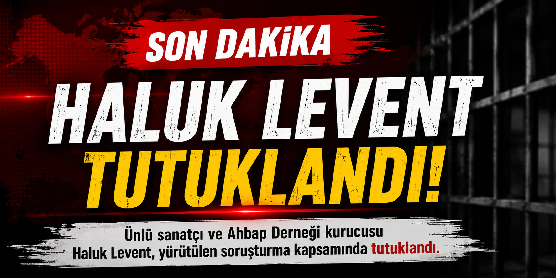 Haluk Levent dahil 14 kişi tutuklandı