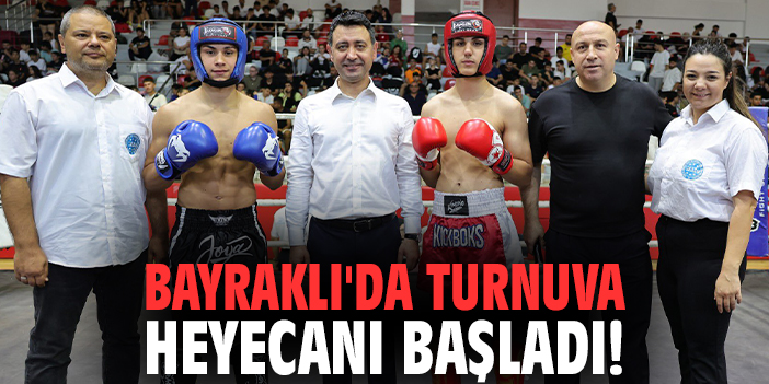 Bayraklı'da turnuva heyecanı başladı!