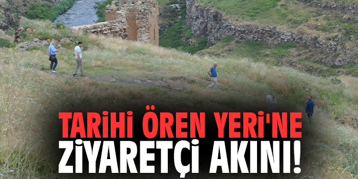 Tarihi Ören Yeri'ne ziyaretçi akını!