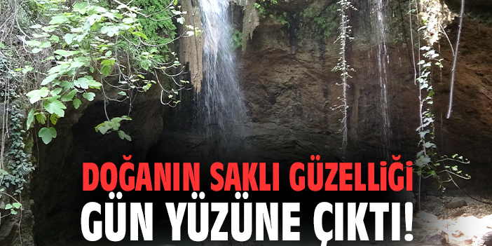 Doğanın saklı güzelliği gün yüzüne çıktı!