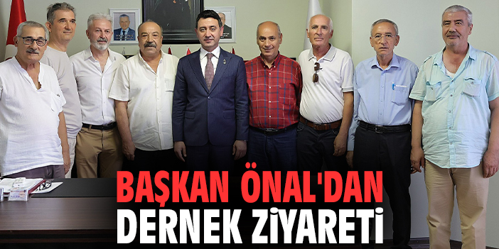 Başkan Önal'dan dernek ziyareti