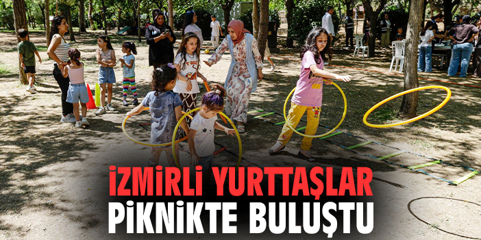 İzmirli yurttaşlar piknikte buluştu