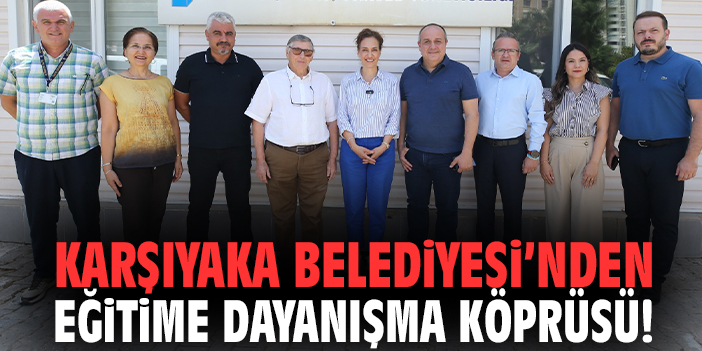 Karşıyaka Belediyesi’nden eğitime dayanışma köprüsü!