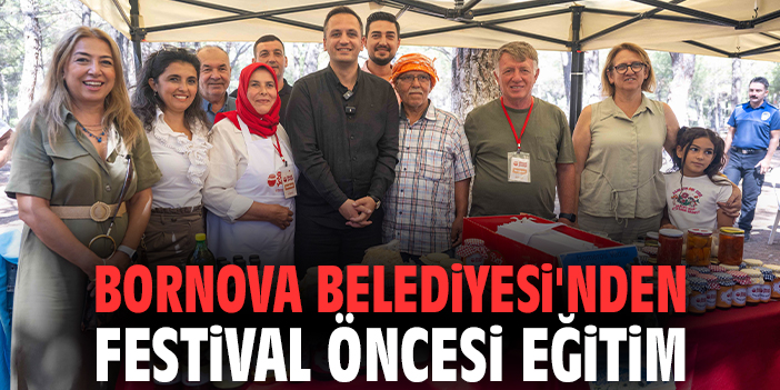 Bornova Belediyesi'nden festival öncesi eğitim