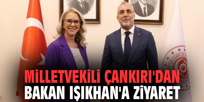 Milletvekili Çankırı'dan Bakan Işıkhan'a ziyaret