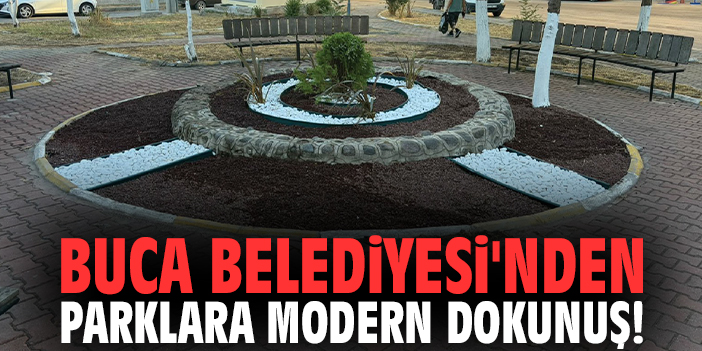Buca Belediyesi'nden parklara modern dokunuş!