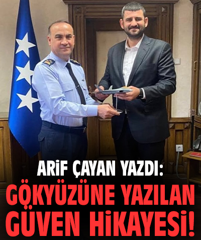 Gökyüzüne yazılan güven hikayesi!