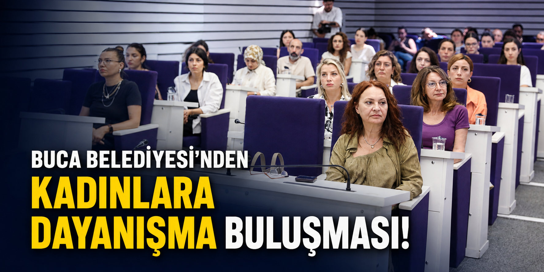 Buca Belediyesi'nden kadınlara dayanışma buluşması!