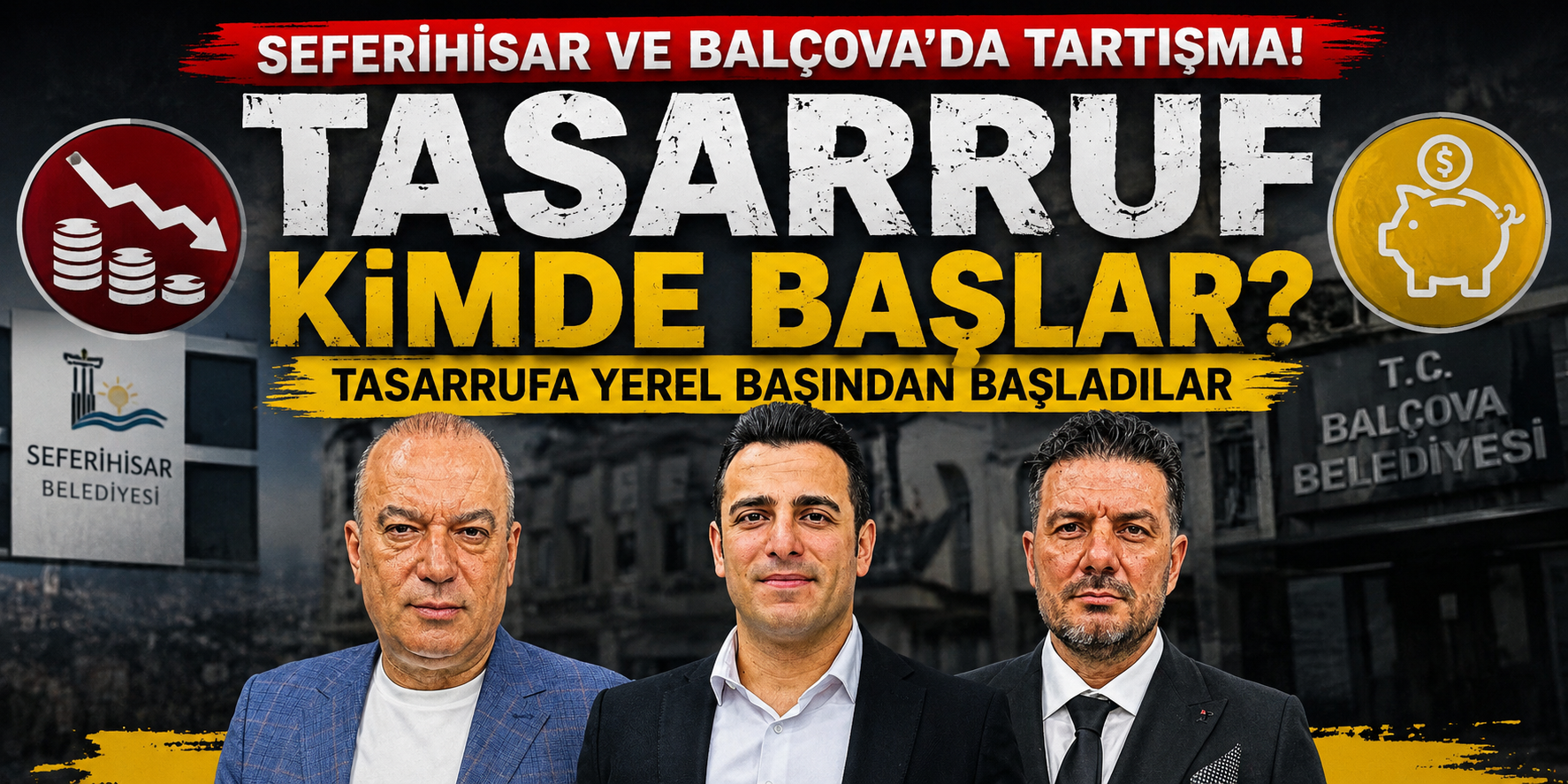 Seferihisar ve Balçova'da Tasarruf Tartışması: "Tasarrufa Yerel Basından Başladılar!"
