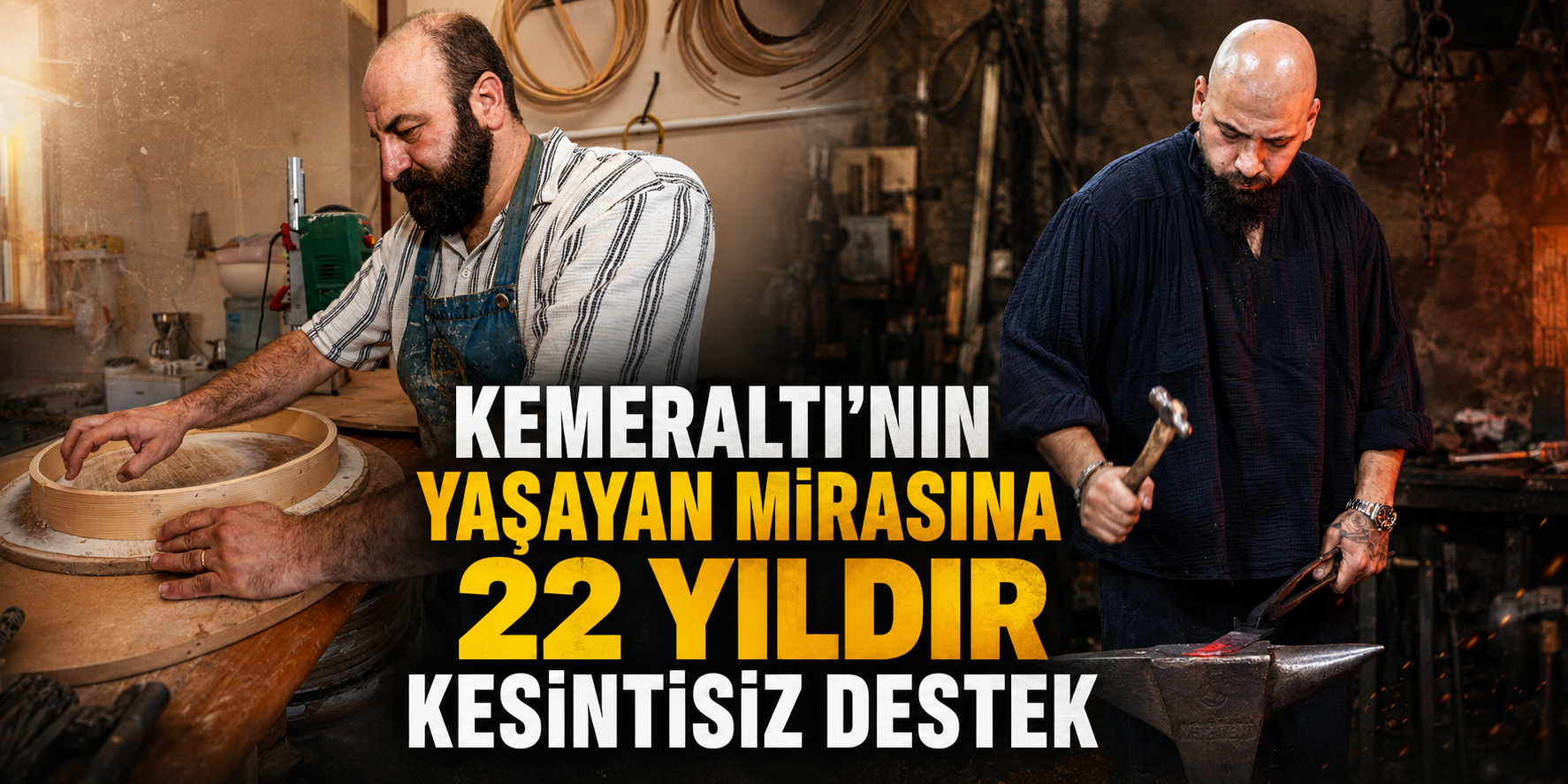Kemeraltı’nın yaşayan mirasına 22 yıldır kesintisiz destek
