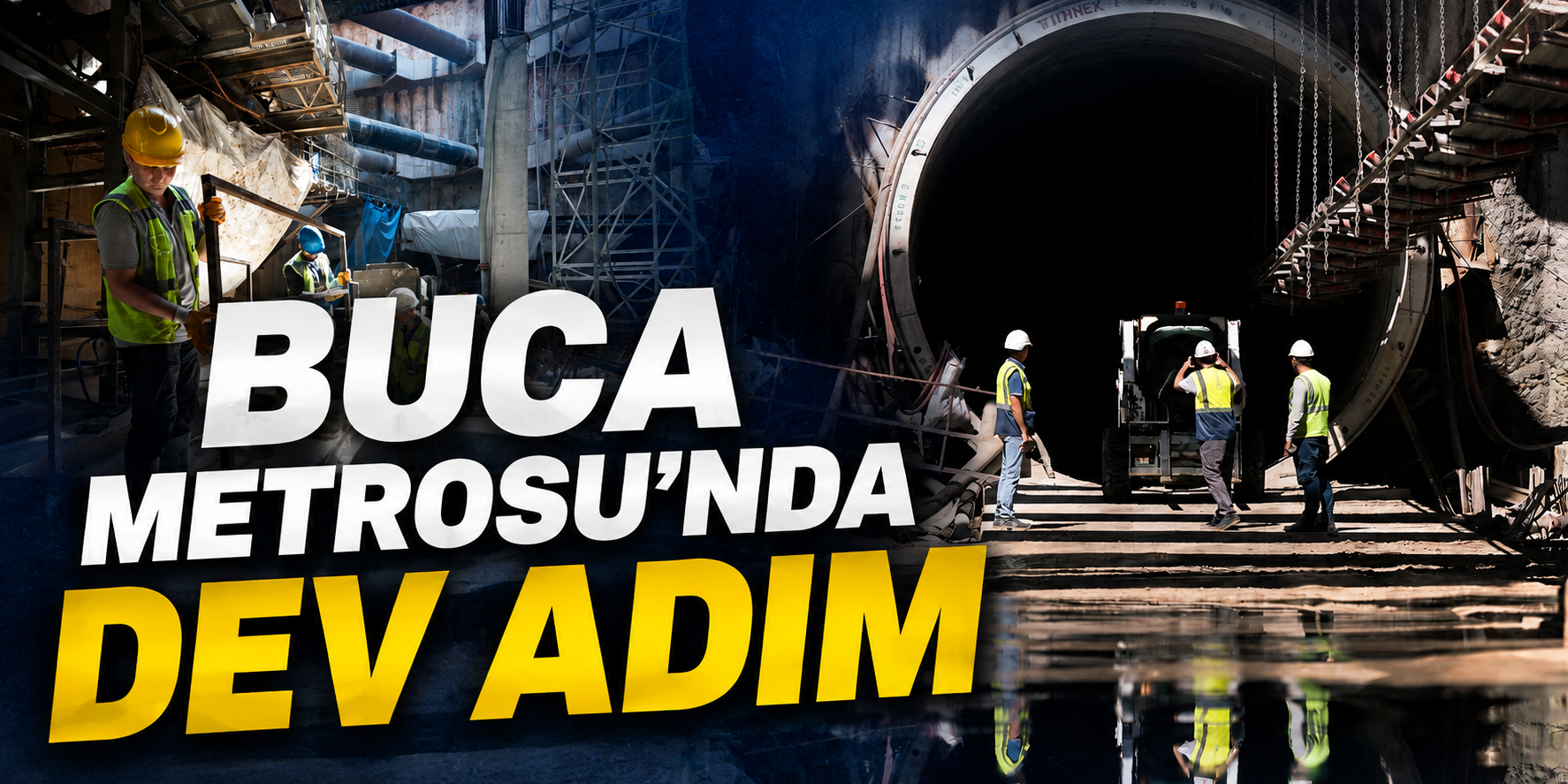 Buca Metrosu’nda dev adım