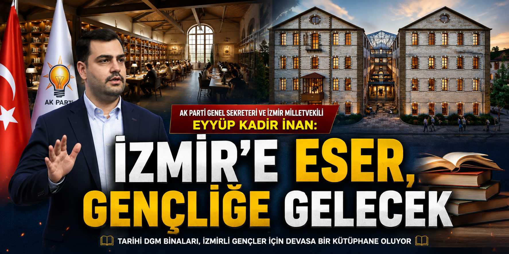 TAŞ DUVARLARDAN GENÇLERİN HAYALLERİNE: İZMİR’E YAKIŞAN BİR ESER