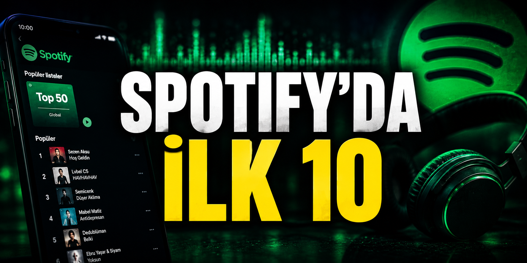 Spotify’da İlk 10