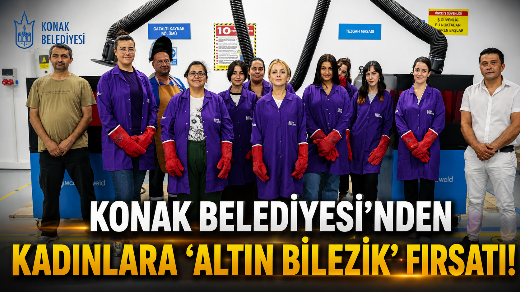 Konak Belediyesi’nden kadınlara 'altın bilezik' fırsatı!