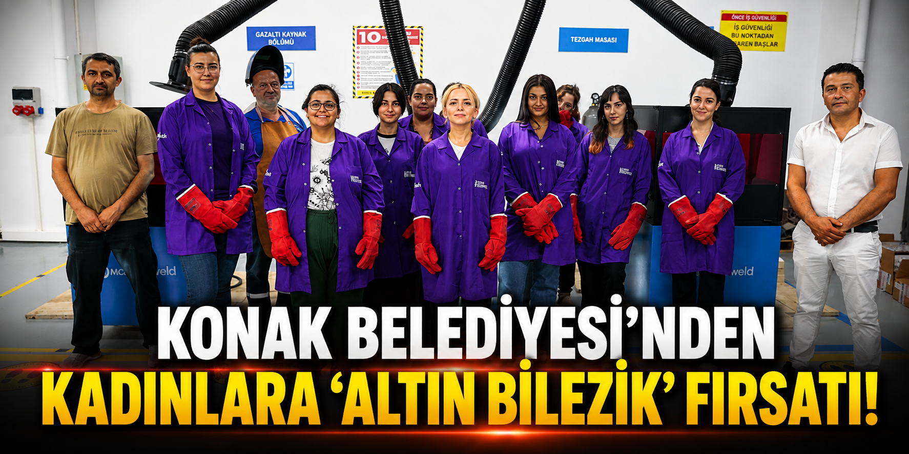 Konak Belediyesi’nden kadınlara 'altın bilezik' fırsatı!