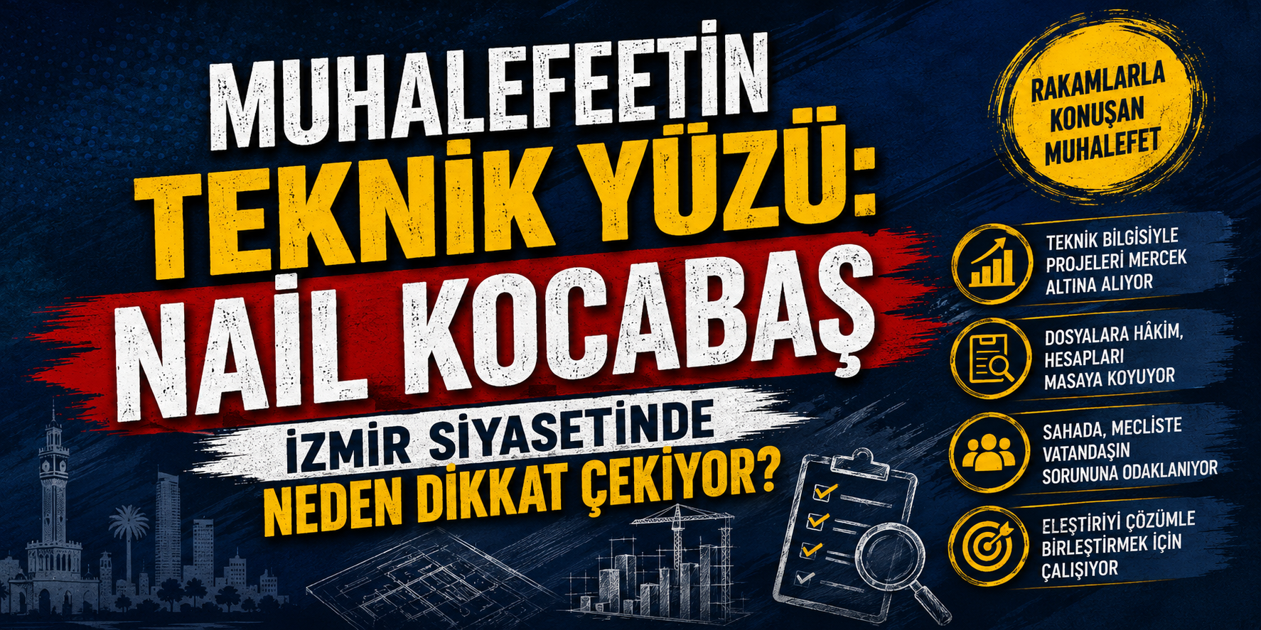 Muhalefetin teknik yüzü: Nail Kocabaş İzmir siyasetinde neden dikkat çekiyor?