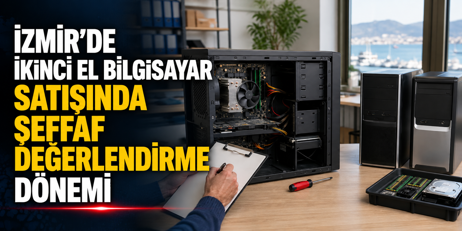 İzmir’de İkinci El Bilgisayar Satışında Şeffaf Değerlendirme Dönemi