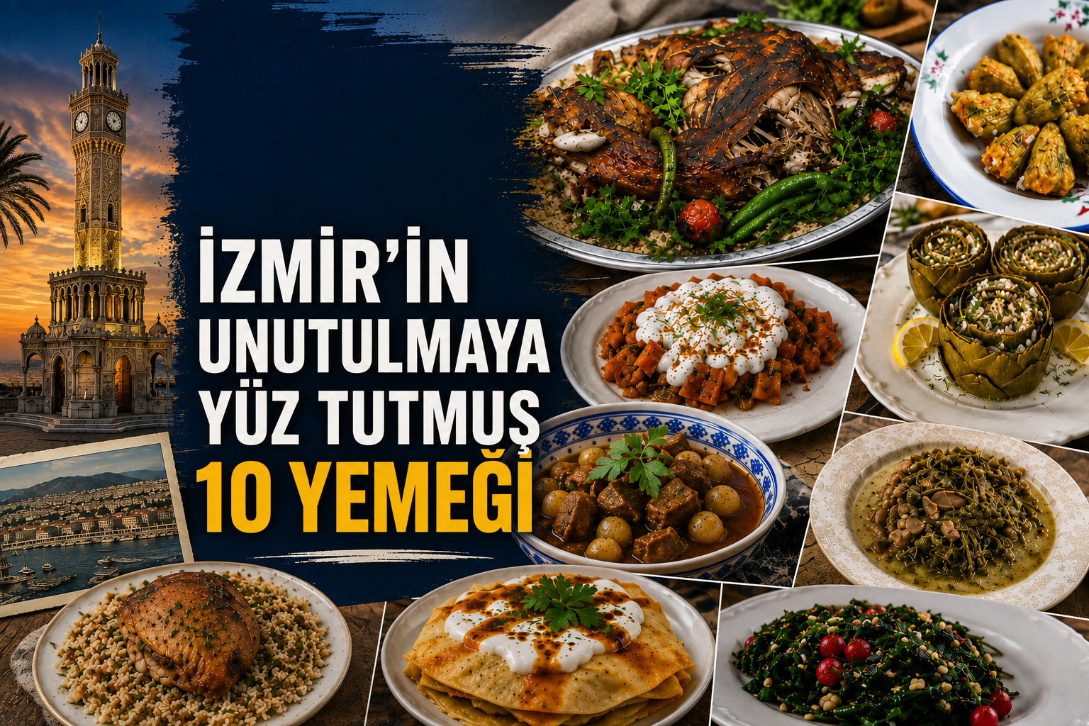 İzmir’in unutulmaya yüz tutmuş 10 yemeği