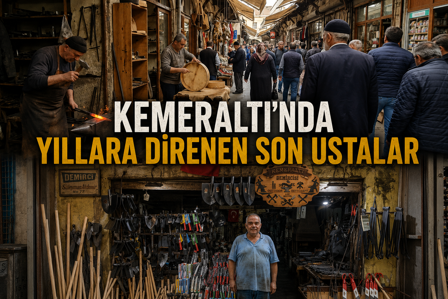 Kemeraltı’nda yıllara direnen son ustalar