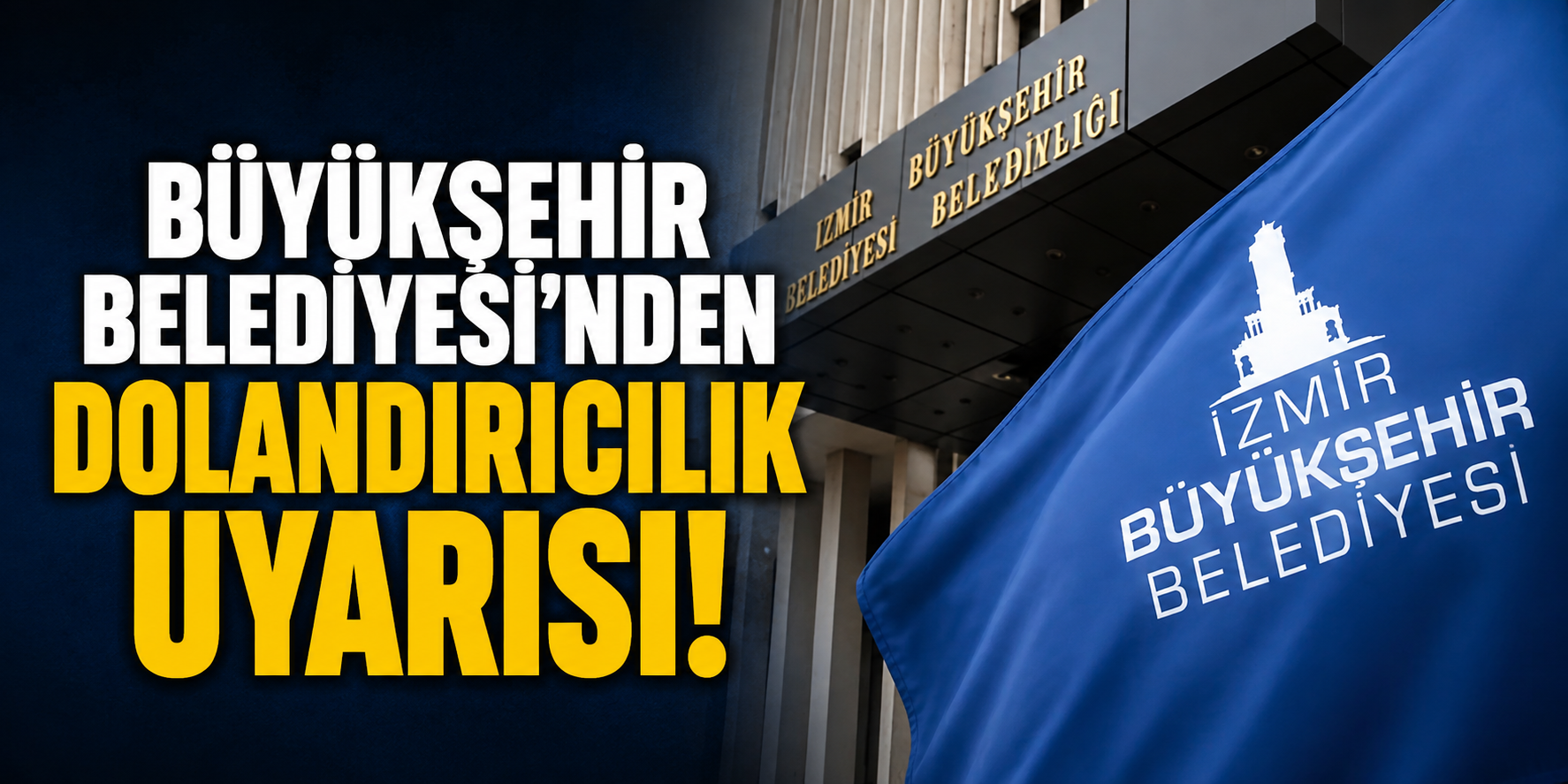 Büyükşehir Belediyesi’nden dolandırıcılık uyarısı!