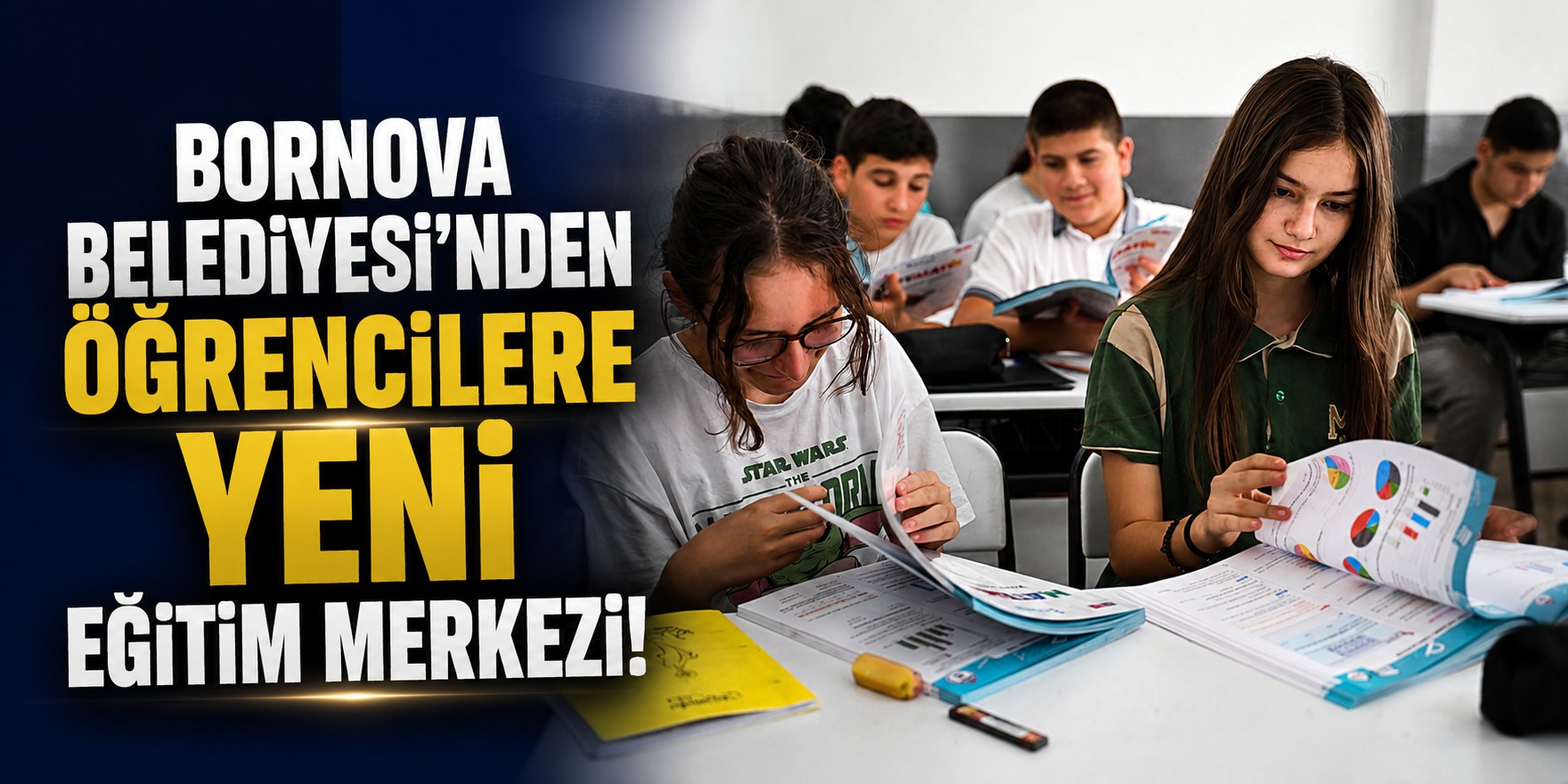 Bornova Belediyesi’nden öğrencilere yeni eğitim merkezi!