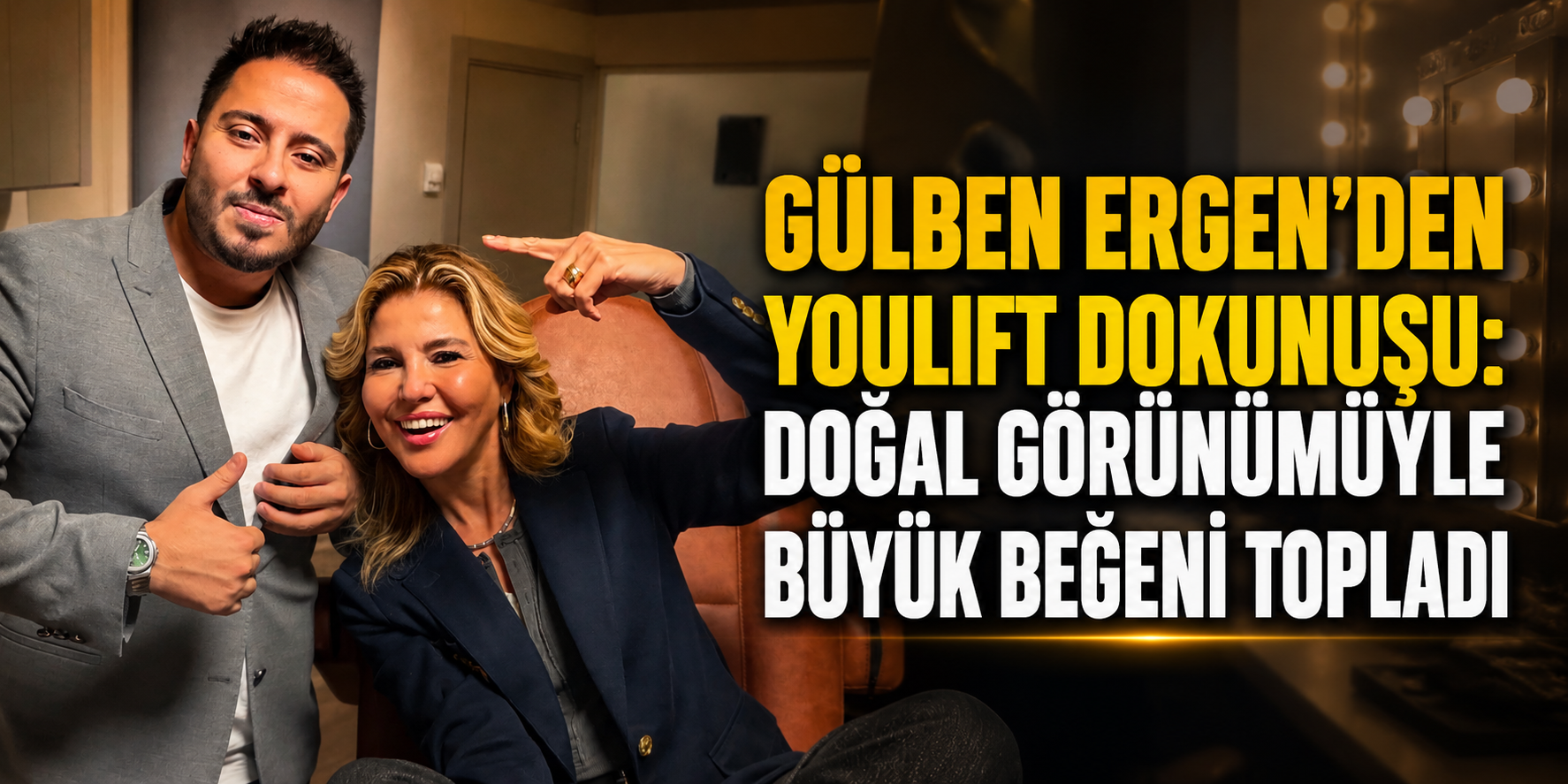 Gülben Ergen’den YouLift dokunuşu: Doğal görünümüyle büyük beğeni topladı