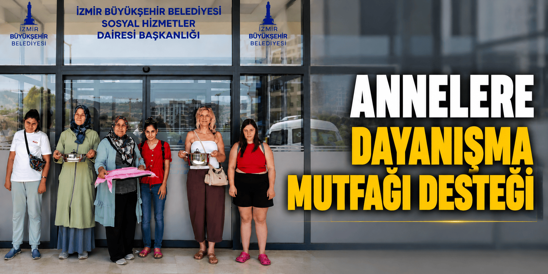 Annelere Dayanışma Mutfağı desteği