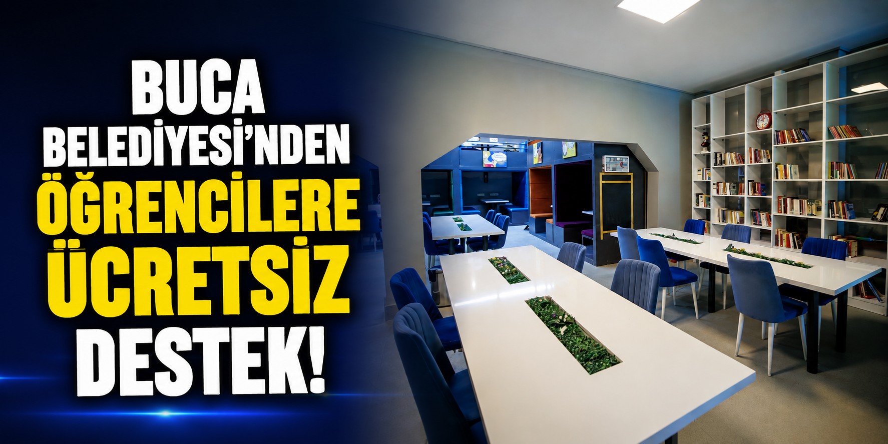 Buca Belediyesi’nden öğrencilere ücretsiz destek!