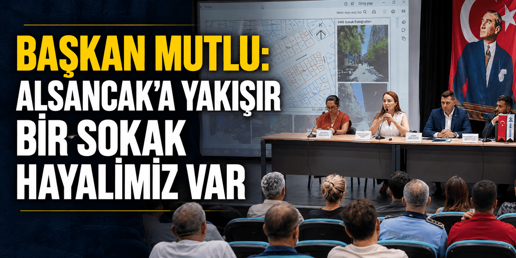Başkan Mutlu: Alsancak’a yakışır bir sokak hayalimiz var