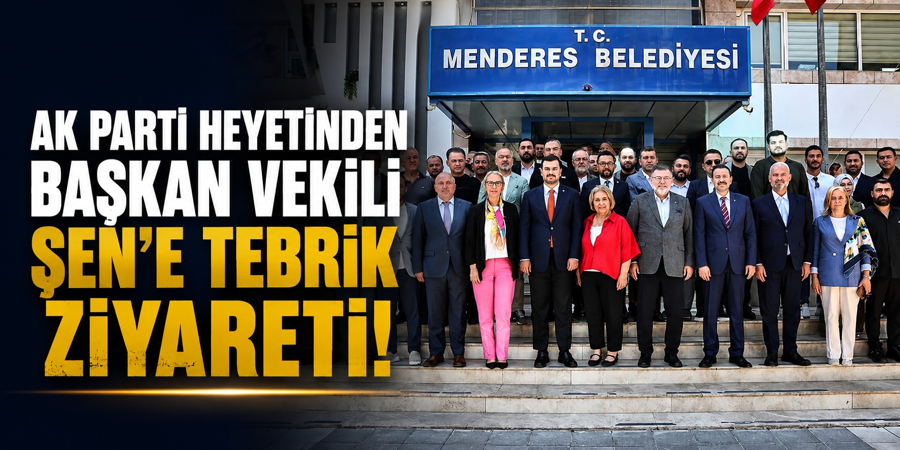 AK Parti Heyetinden Başkan Vekili Şen'e tebrik ziyareti!