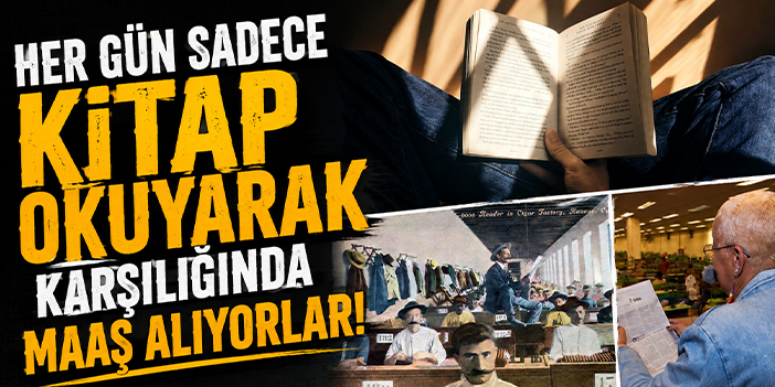 Her gün sadece kitap okuyarak karşılığında maaş alıyorlar!