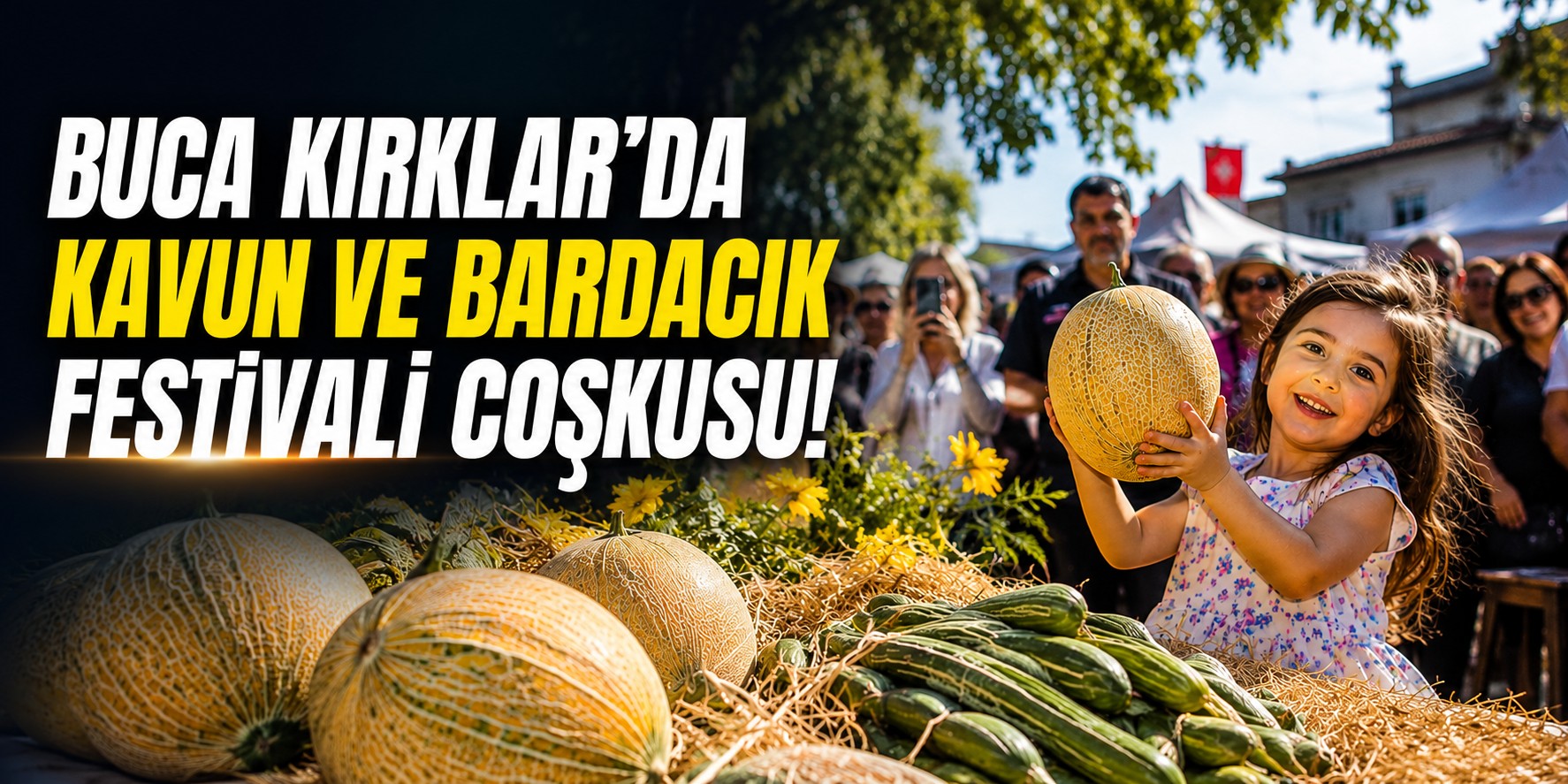 Buca Kırklar’da Kavun ve Bardacık Festivali coşkusu!