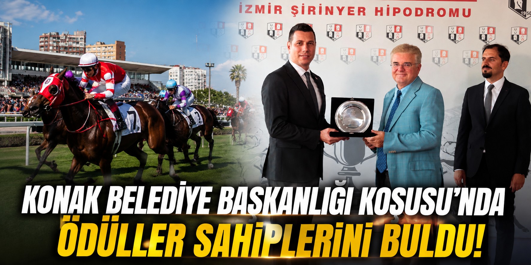 Konak Belediye Başkanlığı Koşusu’nda ödüller sahiplerini buldu!