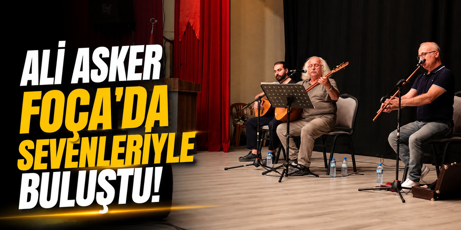 Ali Asker Foça’da sevenleriyle buluştu!