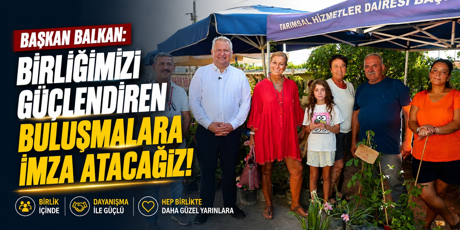 Başkan Balkan: Birliğimizi güçlendiren buluşmalara imza atacağız!